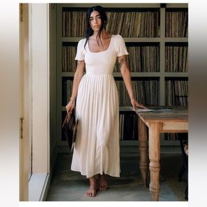 Christy Dawn Scarlet dress in Eggshell